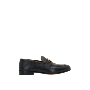 Ottone Smooth Leather Loafers-FERRAGAMO-JOHN JULIA