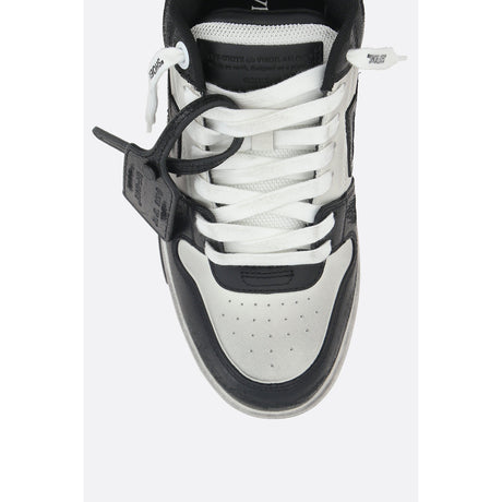 Out Of Office Vintage Leather Sneakers-OFF WHITE-JOHN JULIA