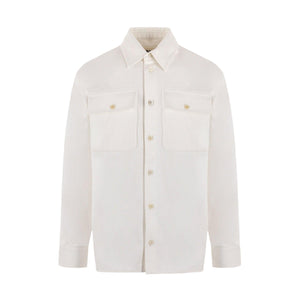 Oversize Denim Overshirt-JIL SANDER-JOHN JULIA