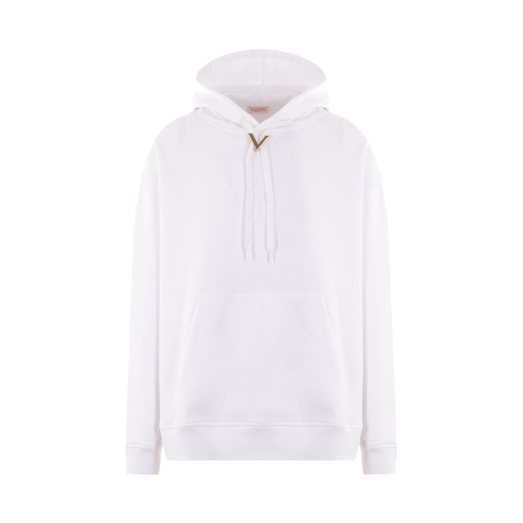 Oversize Fleece Hoodie-VALENTINO GARAVANI-JOHN JULIA