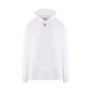 Oversize Fleece Hoodie-VALENTINO GARAVANI-JOHN JULIA