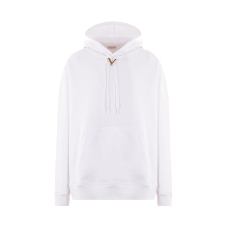 Oversize Fleece Hoodie-VALENTINO GARAVANI-JOHN JULIA