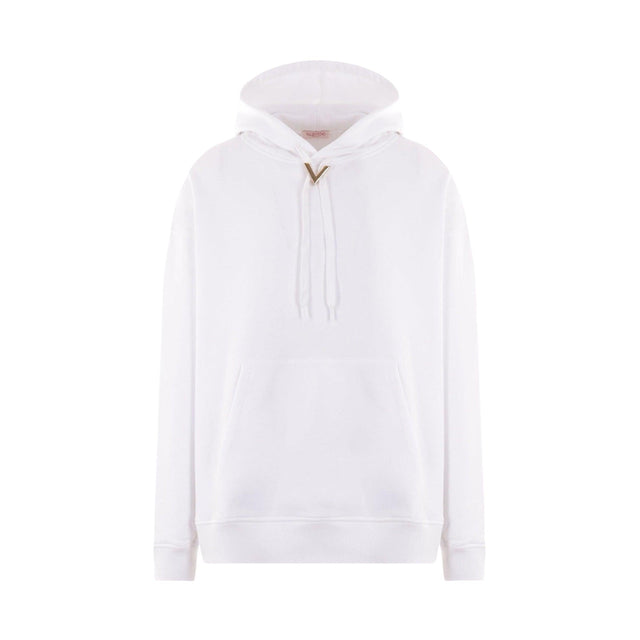 Oversize Fleece Hoodie-VALENTINO GARAVANI-JOHN JULIA