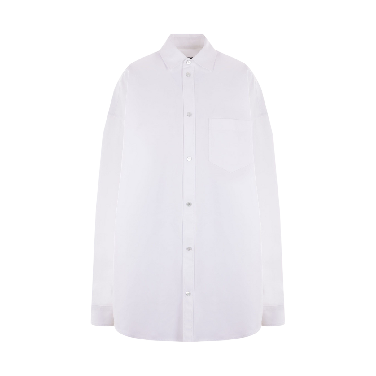 Oversize Poplin Overshirt-BALENCIAGA-JOHN JULIA