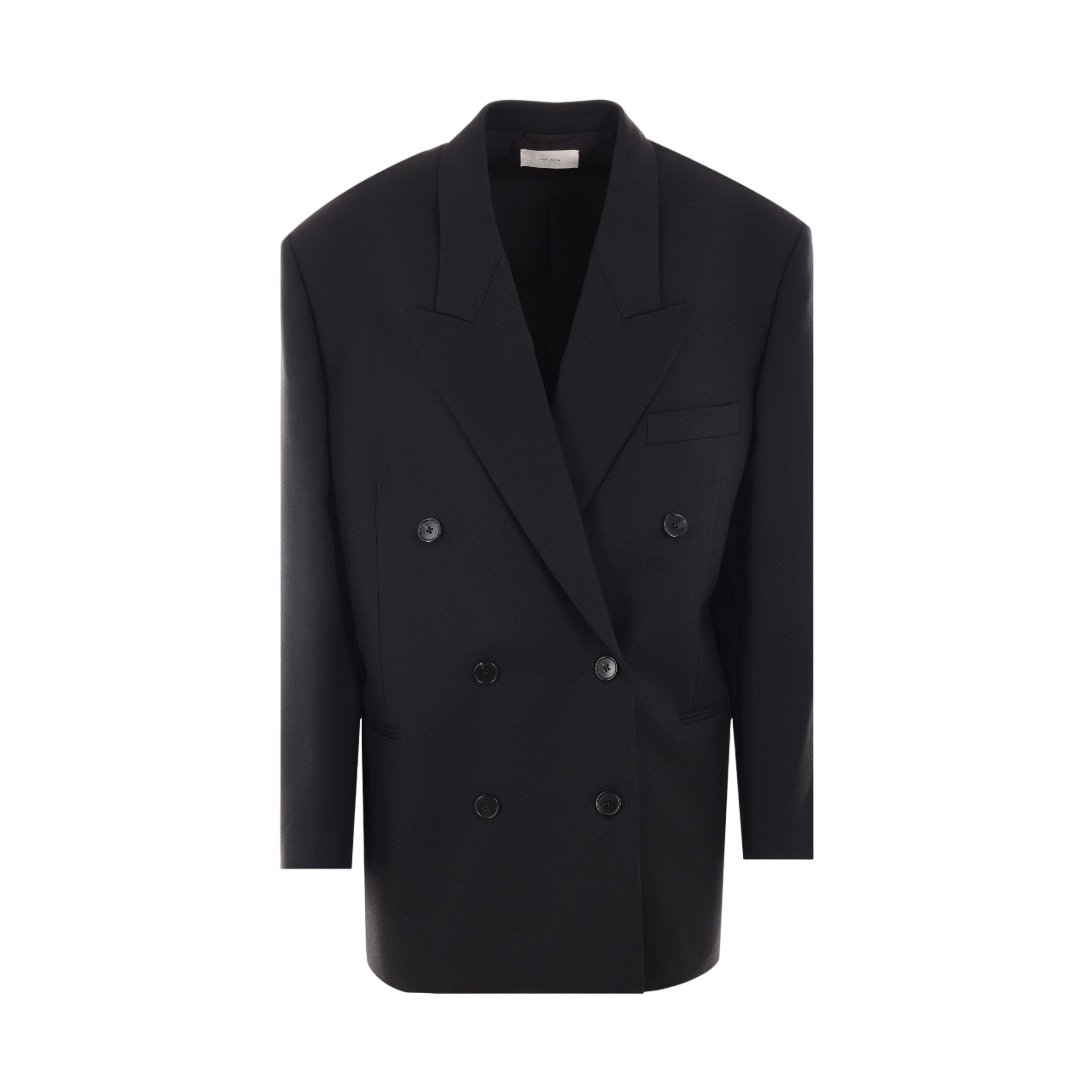 Oversize Wool Jacket-THE ROW-JOHN JULIA