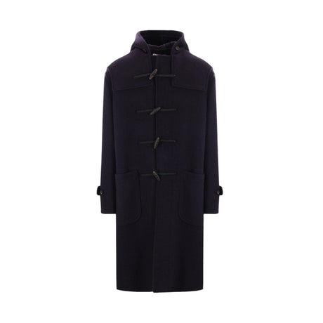 Oversize Wool Montgomery Coat-BALLY-JOHN JULIA