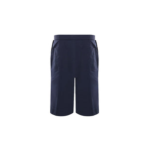 Oversized Cotton Short Pants-BOTTEGA VENETA-JOHN JULIA