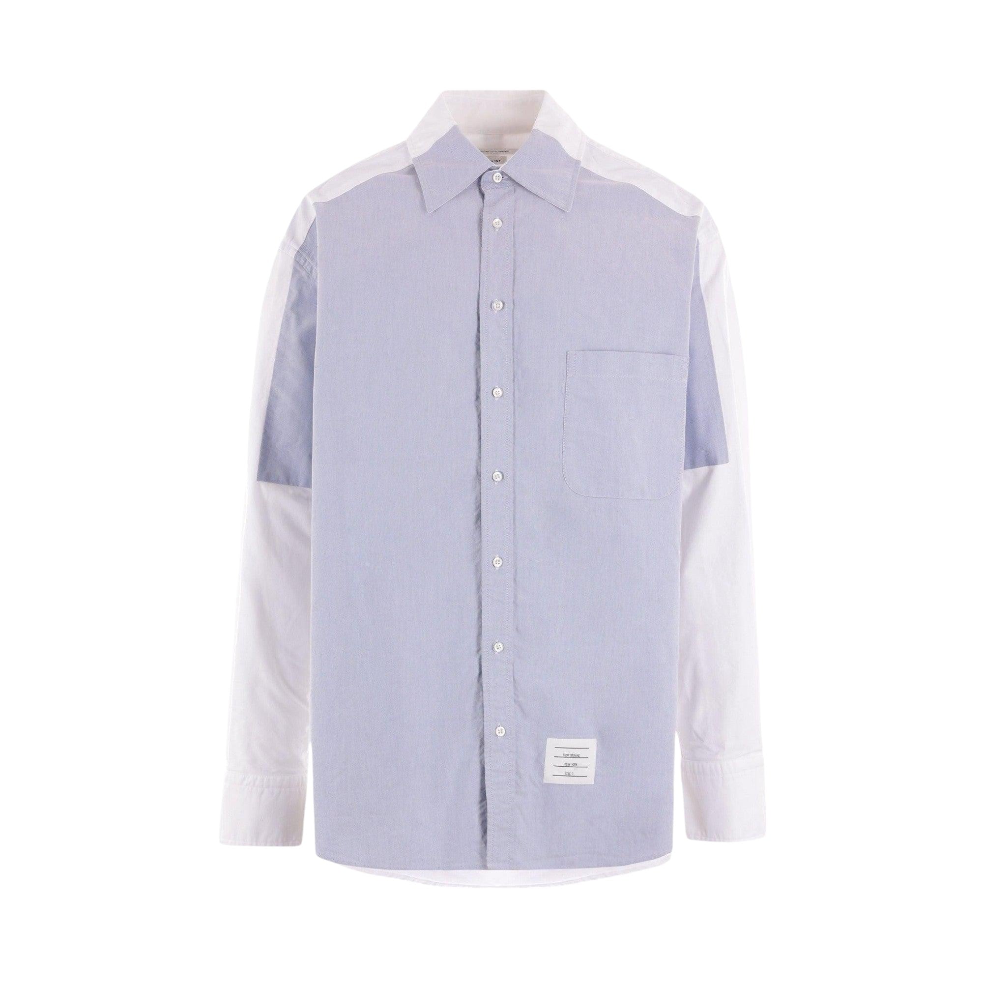 Oxford Oversized Shirt-THOM BROWNE-JOHN JULIA