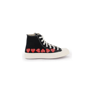 Multi Heart Converse X Comme Des Garçons Play Hi-top Sneakers