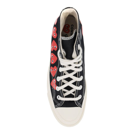 Multi Heart Converse X Comme Des Garçons Play Hi-top Sneakers