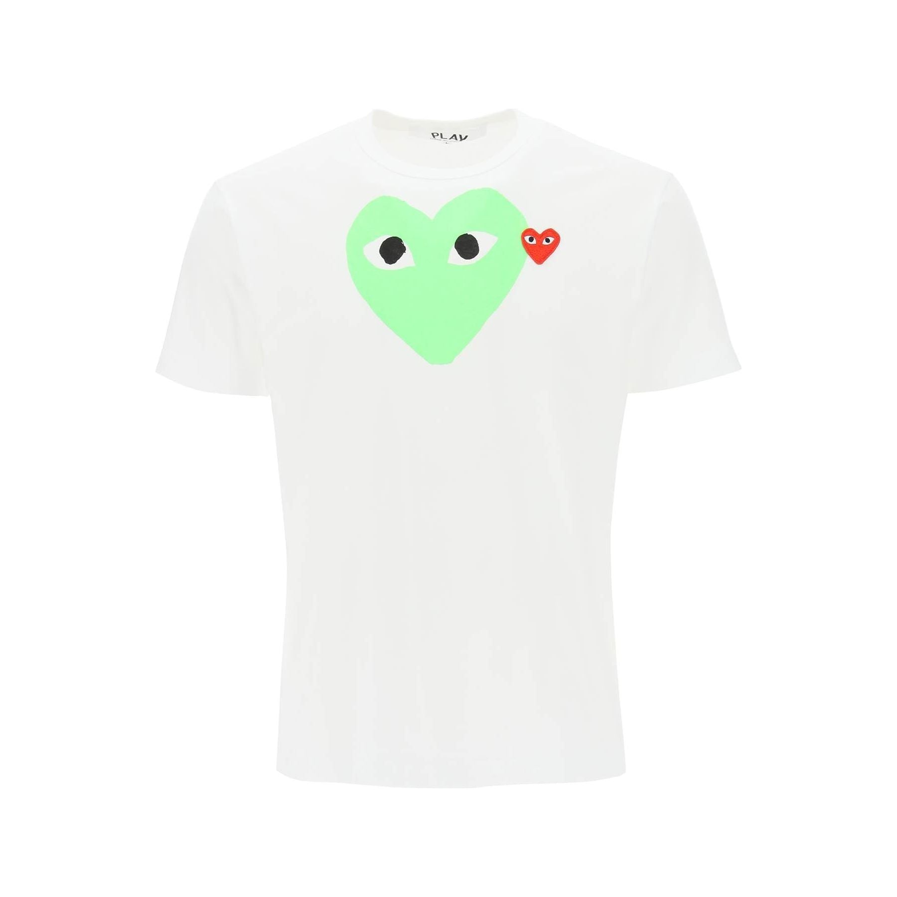 COMME DES GARCONS PLAY-Heart Print T Shirt -JOHN JULIA.