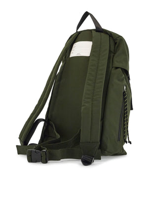 Trekking Geometric Canvas Backpack-A.P.C.-JOHN JULIA