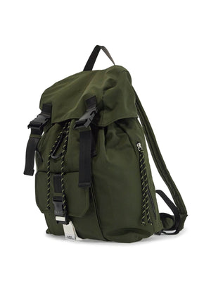 Trekking Geometric Canvas Backpack-A.P.C.-JOHN JULIA