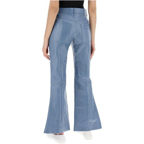 Opal Flared Leather Pants MARNI JOHN JULIA.