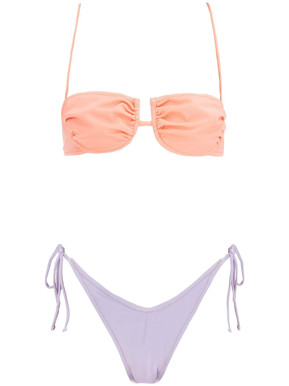 Penny Two-tone Bikini Set-Reina Olga-JOHN JULIA