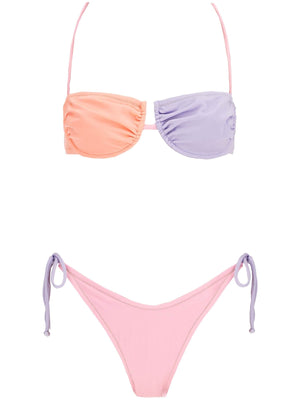 Penny Color-block Bikini Set-Reina Olga-JOHN JULIA