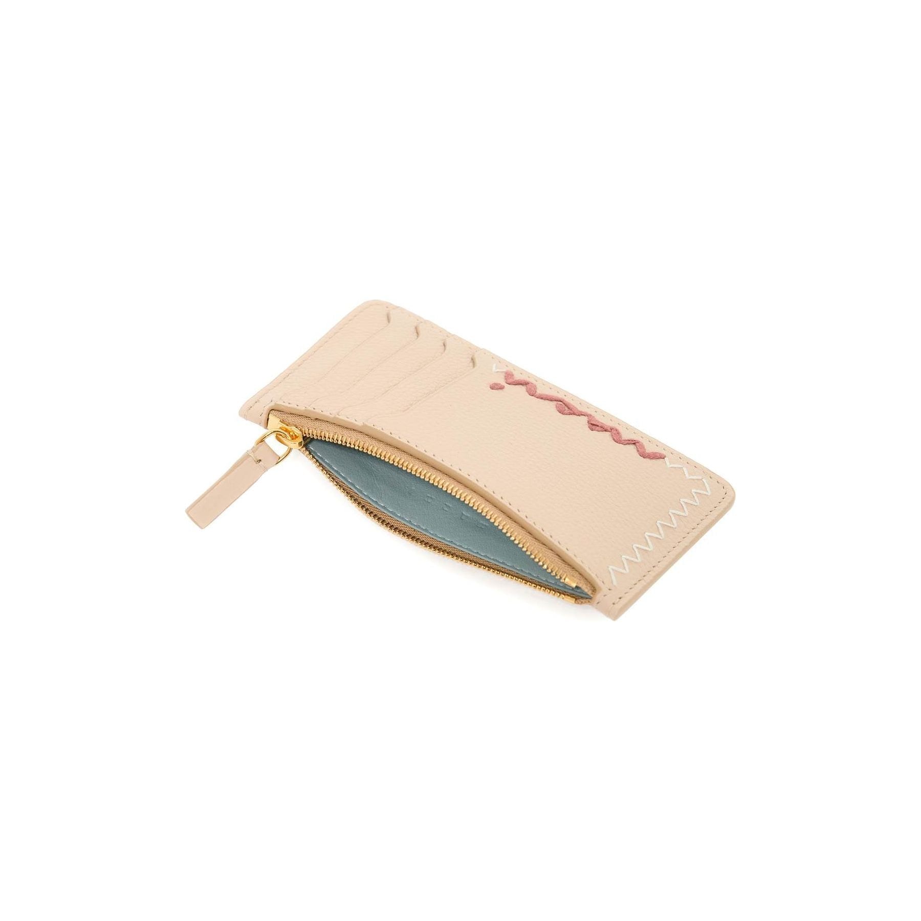 Embroidered Card Holder