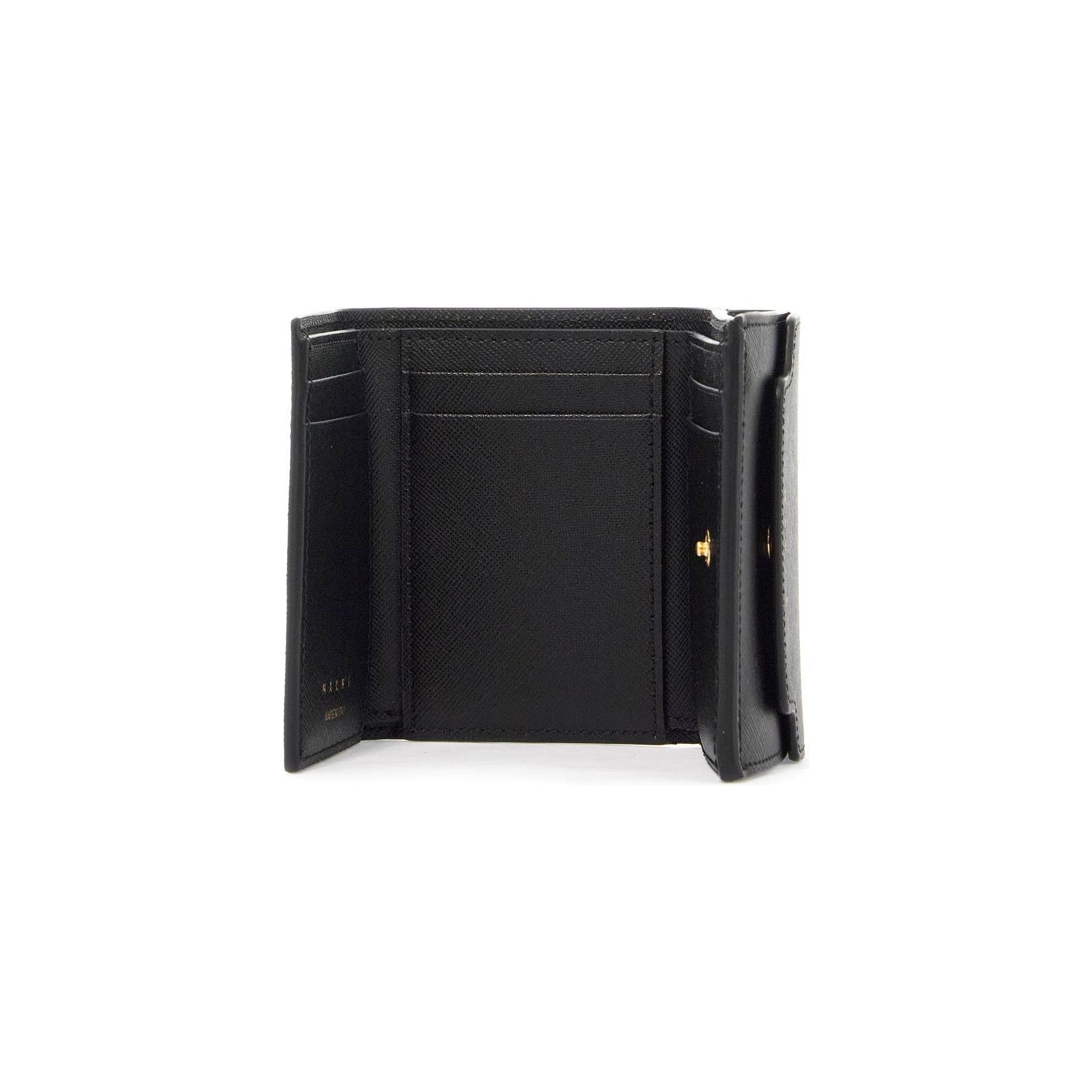 Saffiano Leather Tri-fold Wallet