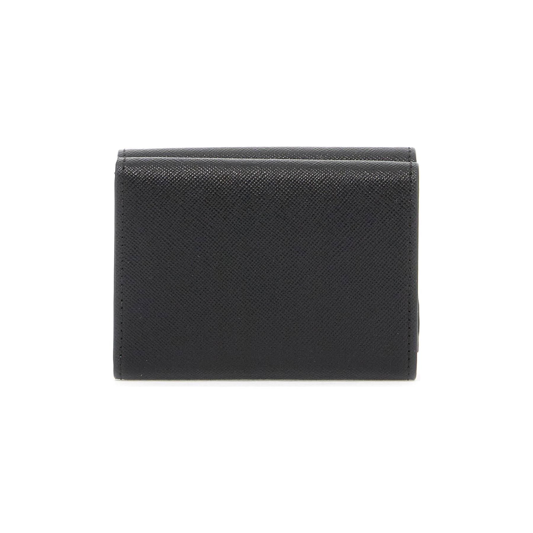 Saffiano Leather Tri-fold Wallet