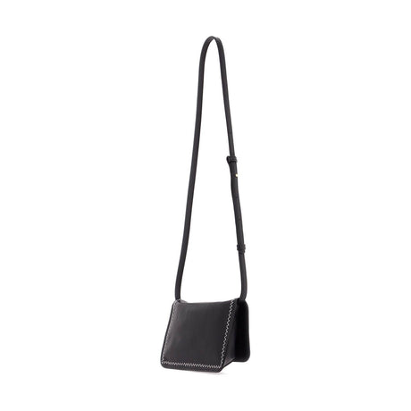 Flap Trunk Shoulder Bag With