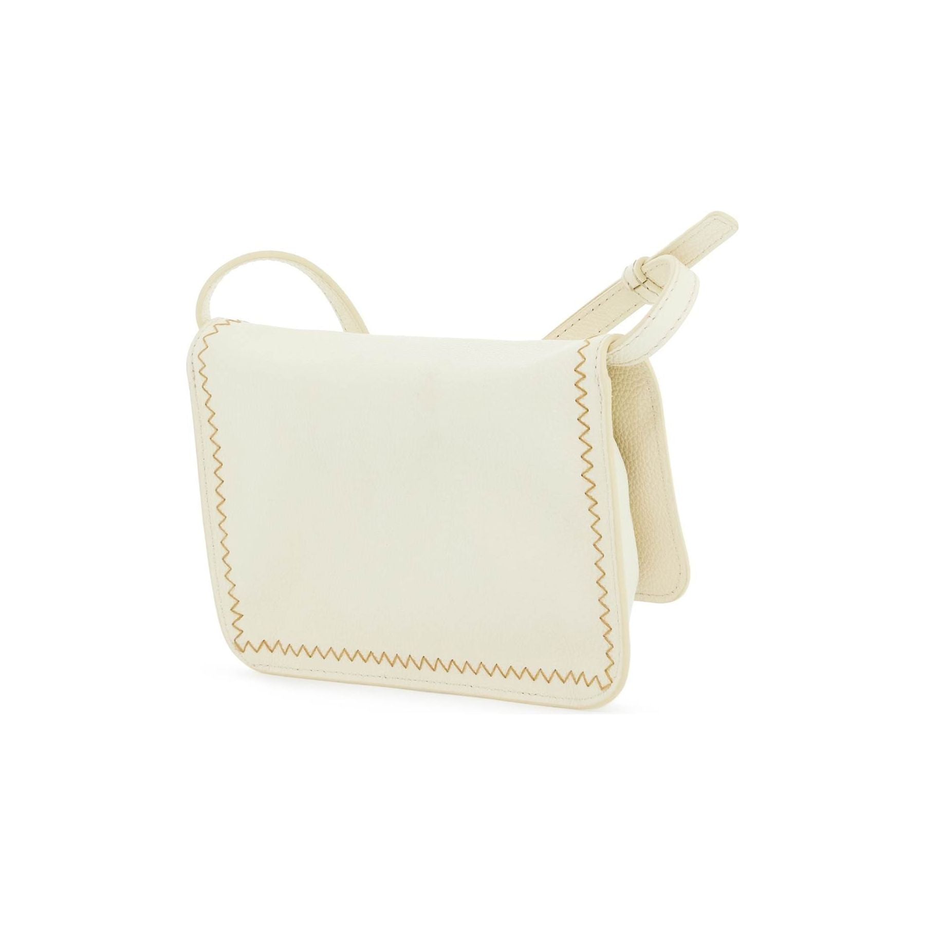 Flap Trunk Shoulder Bag With