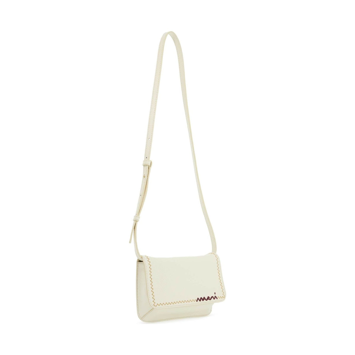 Flap Trunk Shoulder Bag With