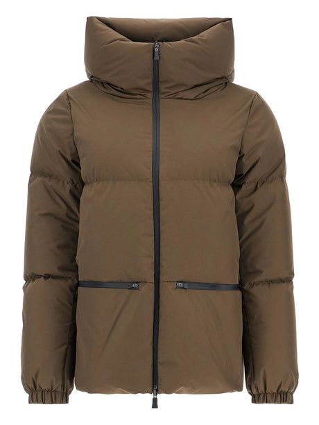 Down Jacket In Gore-tex Infinium Windstopper