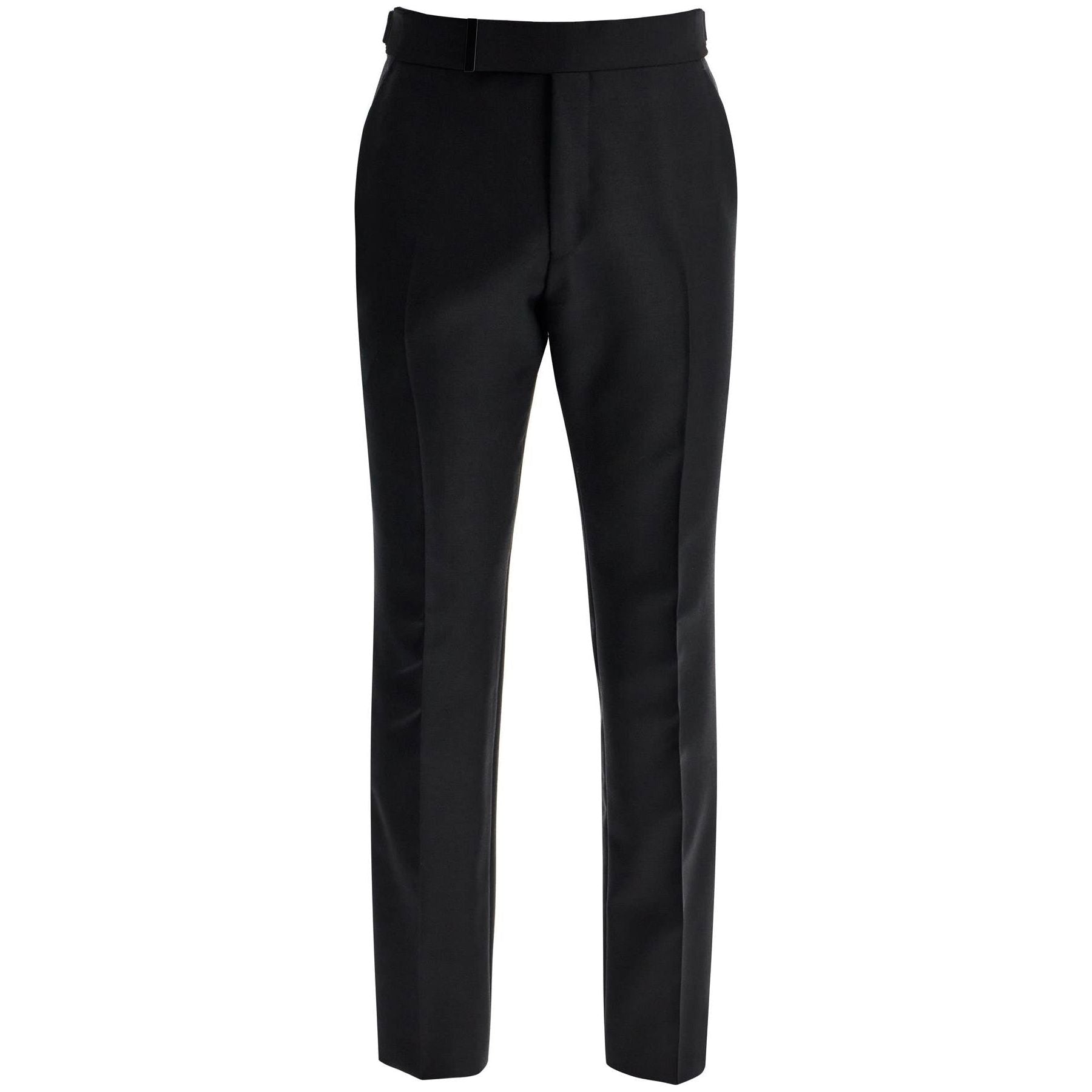 Tailored Wool And Mohair Trousers