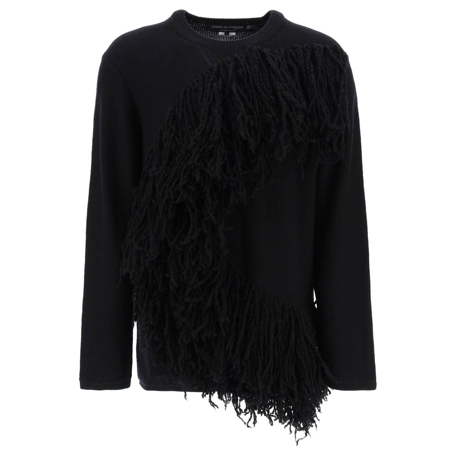 Wool Sweater With Fringes