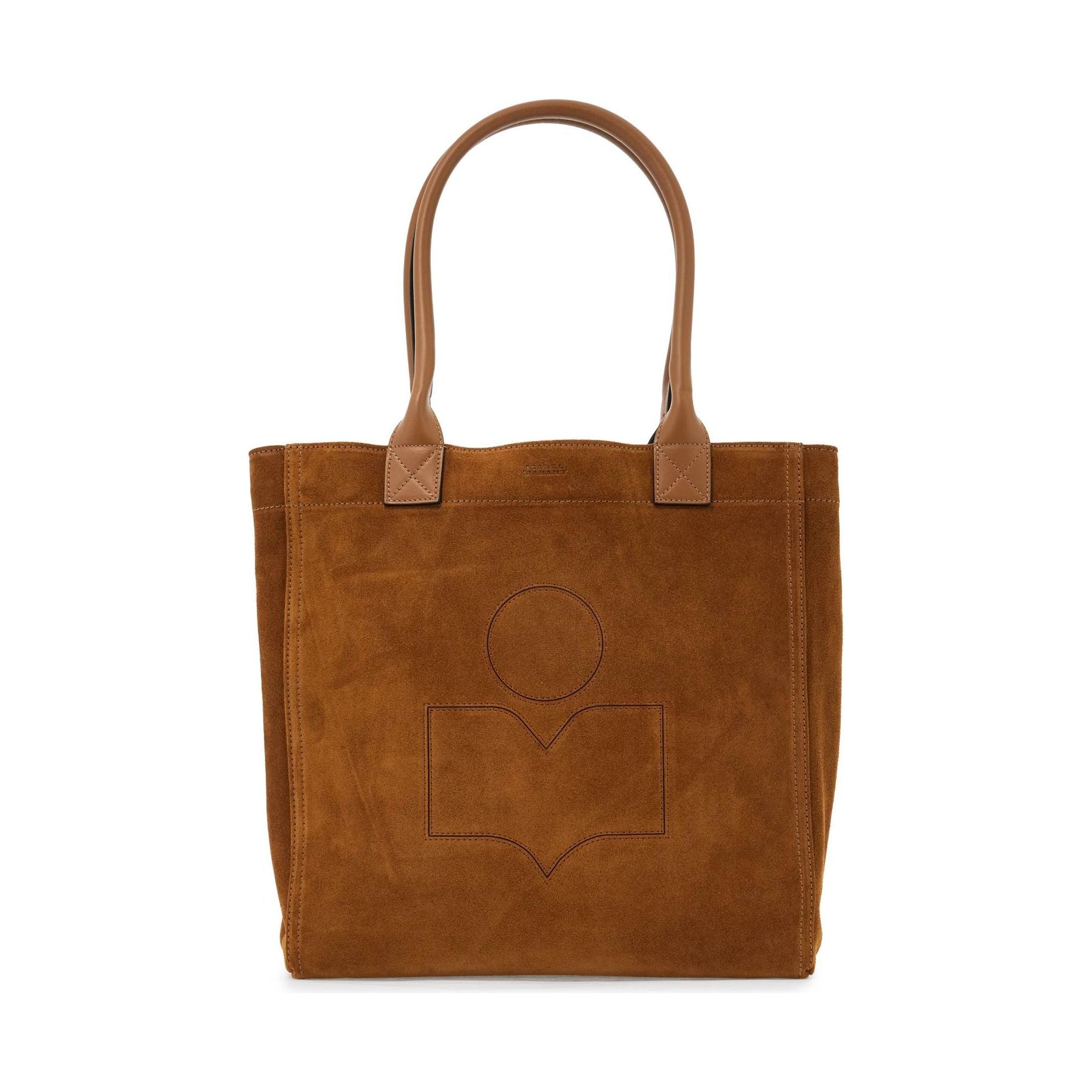 Small Suede Tote Bag Yenky In Leather