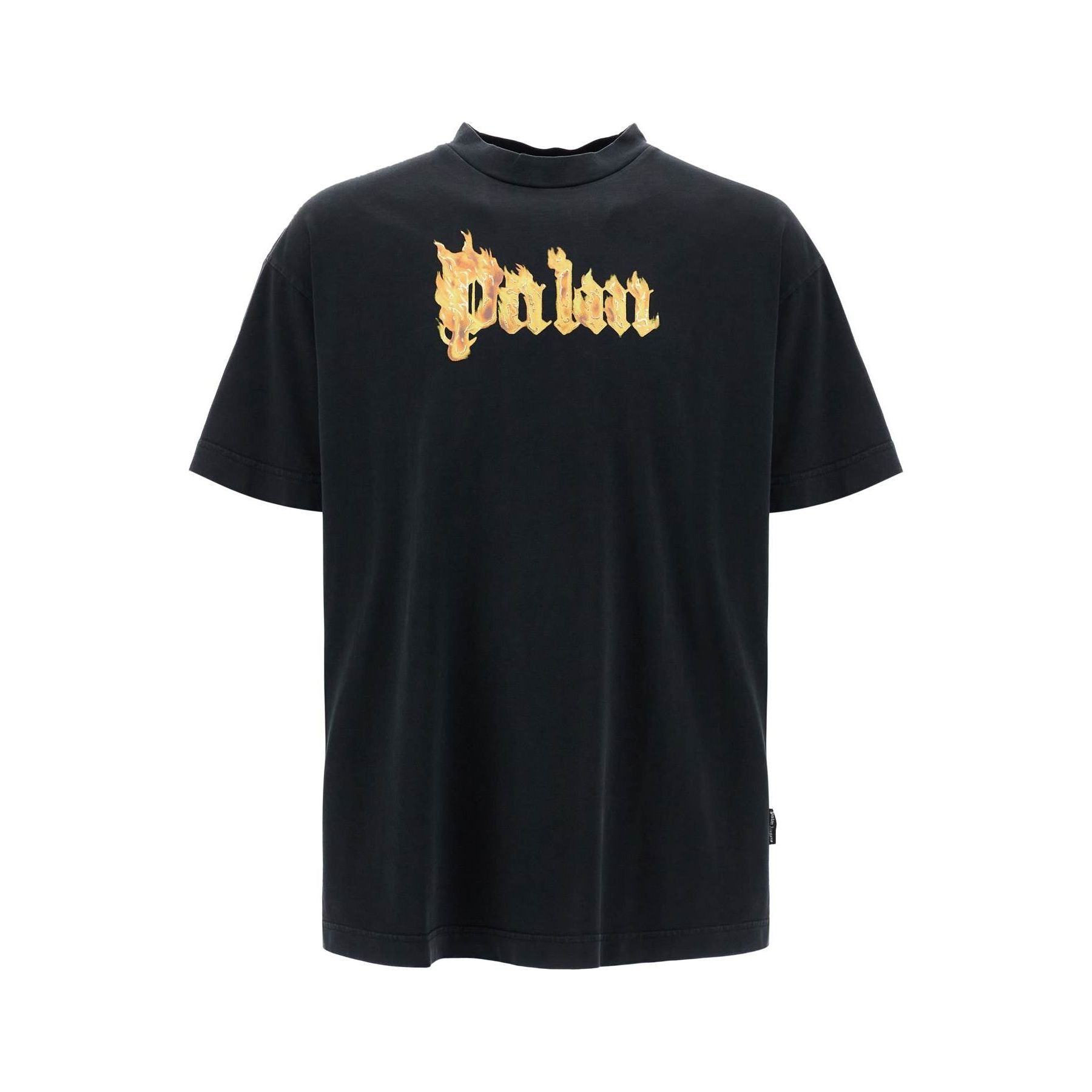 PALM ANGELS-Burning Logo T-Shirt -JOHN JULIA.