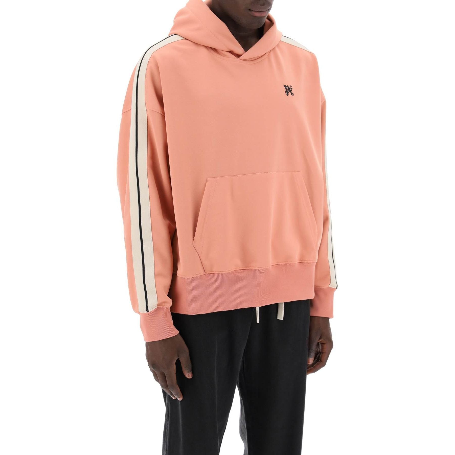 Track Sweatshirt With Contrasting Bands
