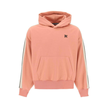 Track Sweatshirt With Contrasting Bands.