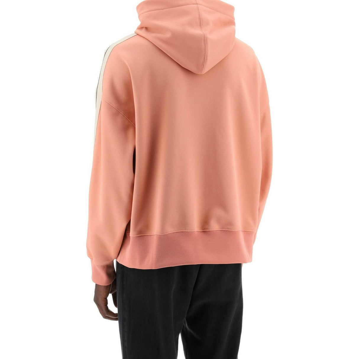 Track Sweatshirt With Contrasting Bands.