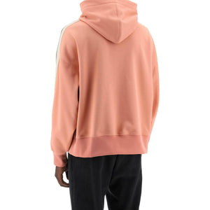 Track Sweatshirt With Contrasting Bands.