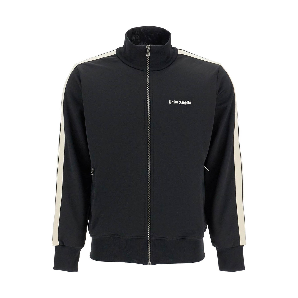 Compact Jersey Contrast Band Track Jacket