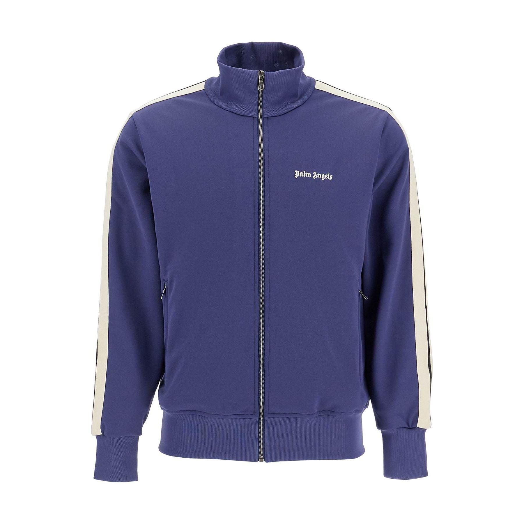 Compact Jersey Contrast Band Track Jacket