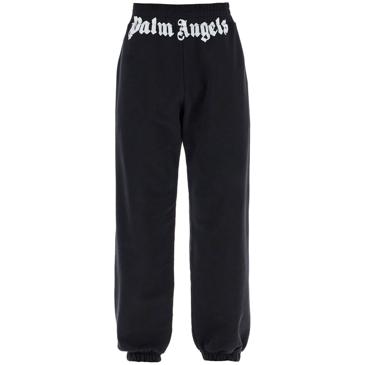 Cotton Slub Jersey Logo Print Joggers