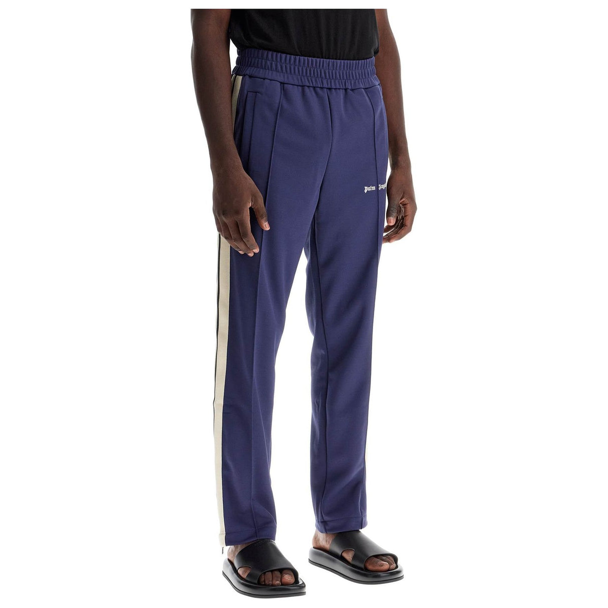 Technical Jersey Contrast Band Joggers