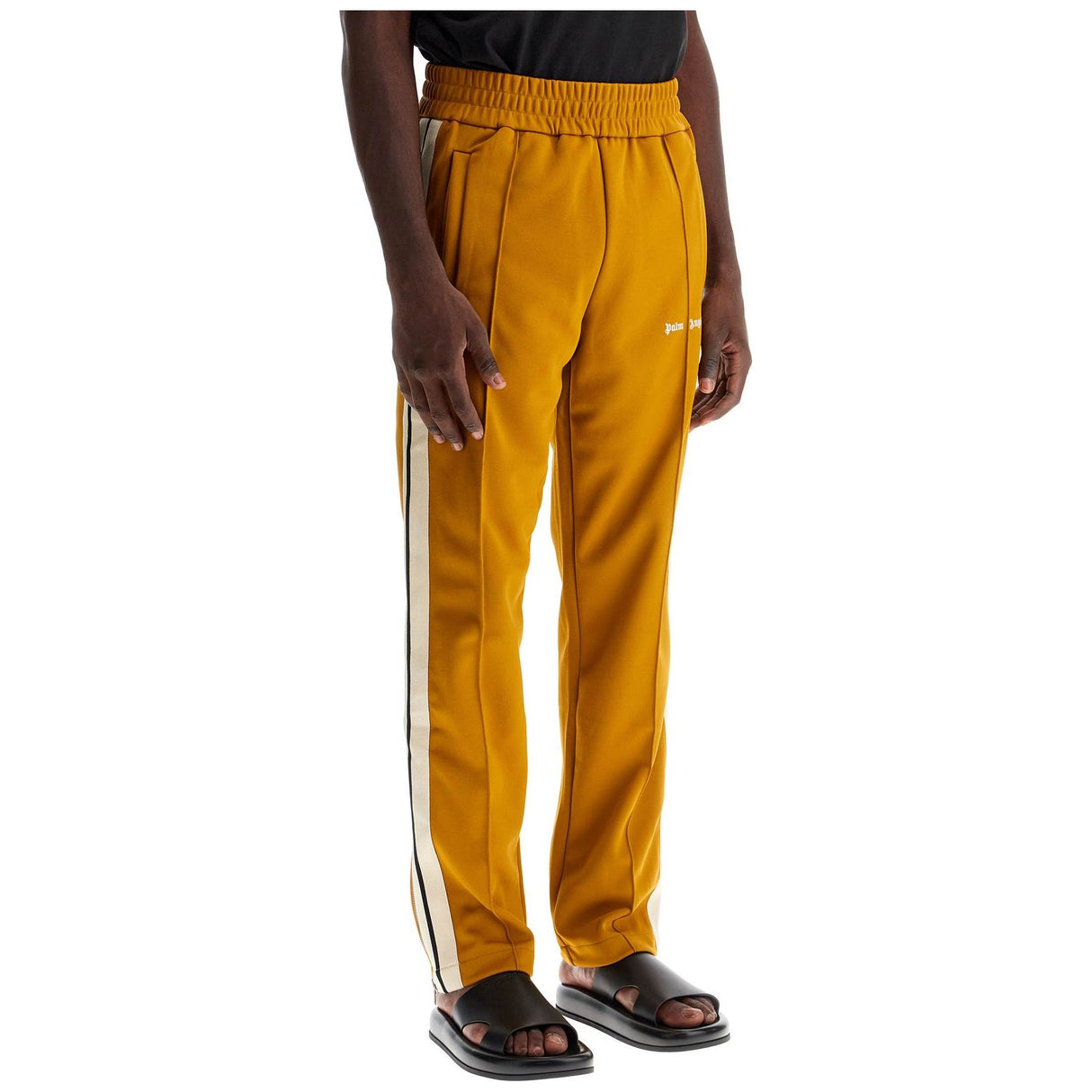 Technical Jersey Contrast Band Joggers