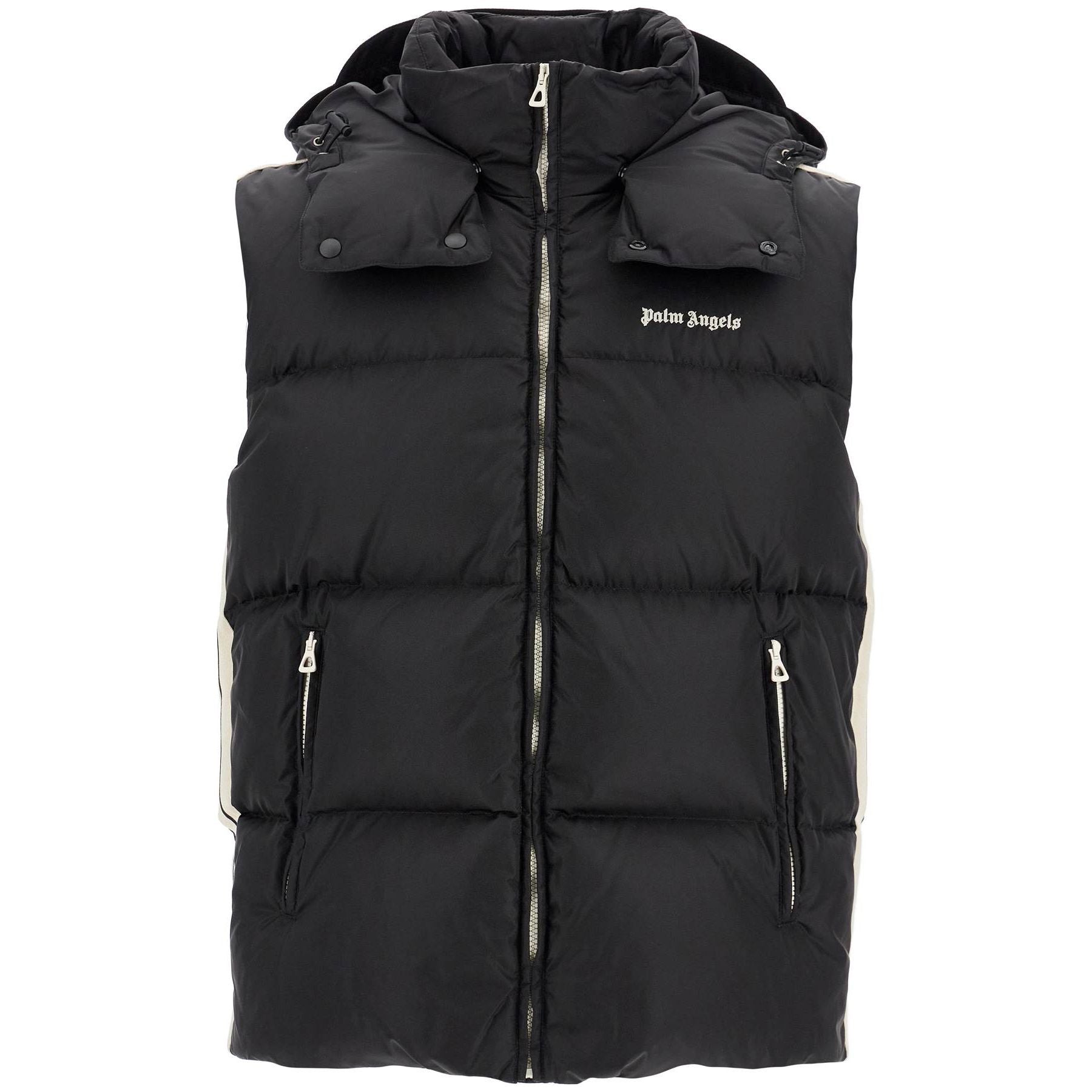 Quilted Technical Fabric Sleeveless Down Jacket