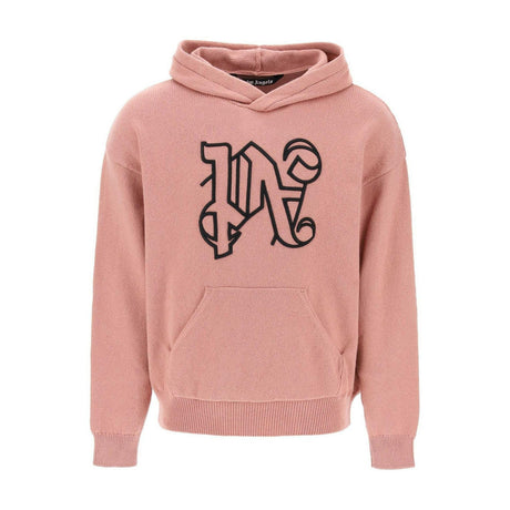 Monogram Knit Hoodie.