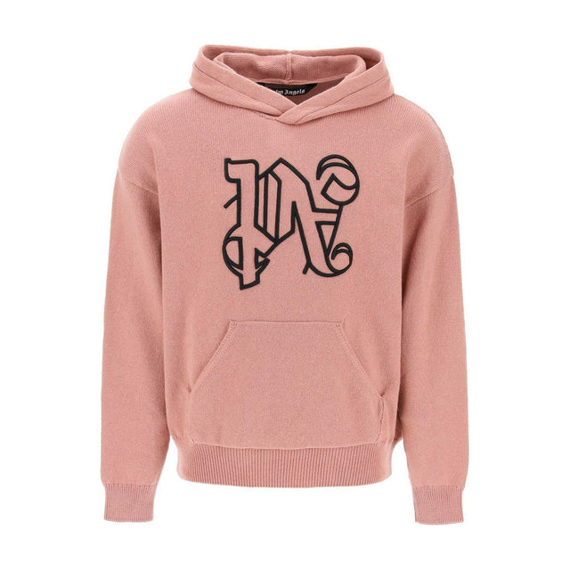 Monogram Knit Hoodie.