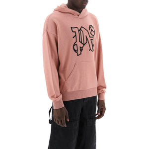 Monogram Knit Hoodie.