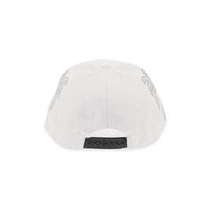 Silver Studded Monogram Cotton Cap