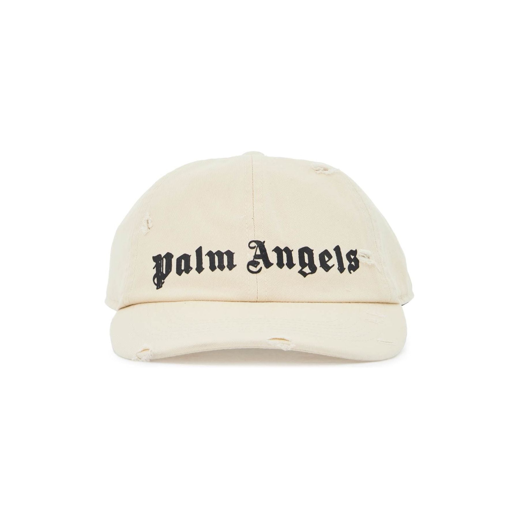 Distressed Cotton Logo Cap