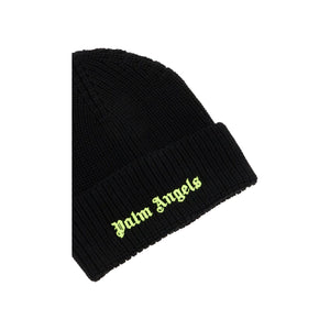 Fluorescent Logo Wool Beanie