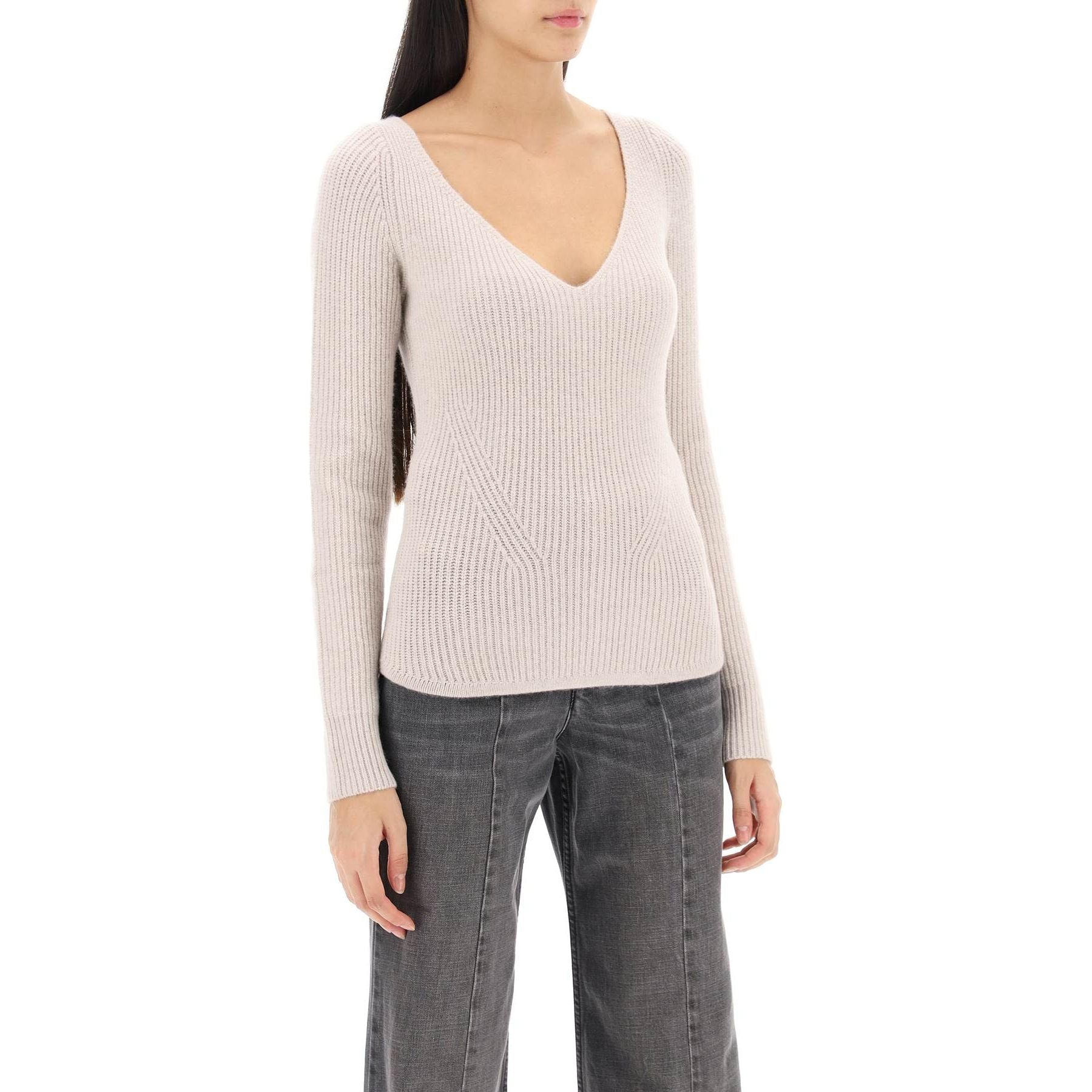 Bricelia Merino Wool And Cashmere Sweater