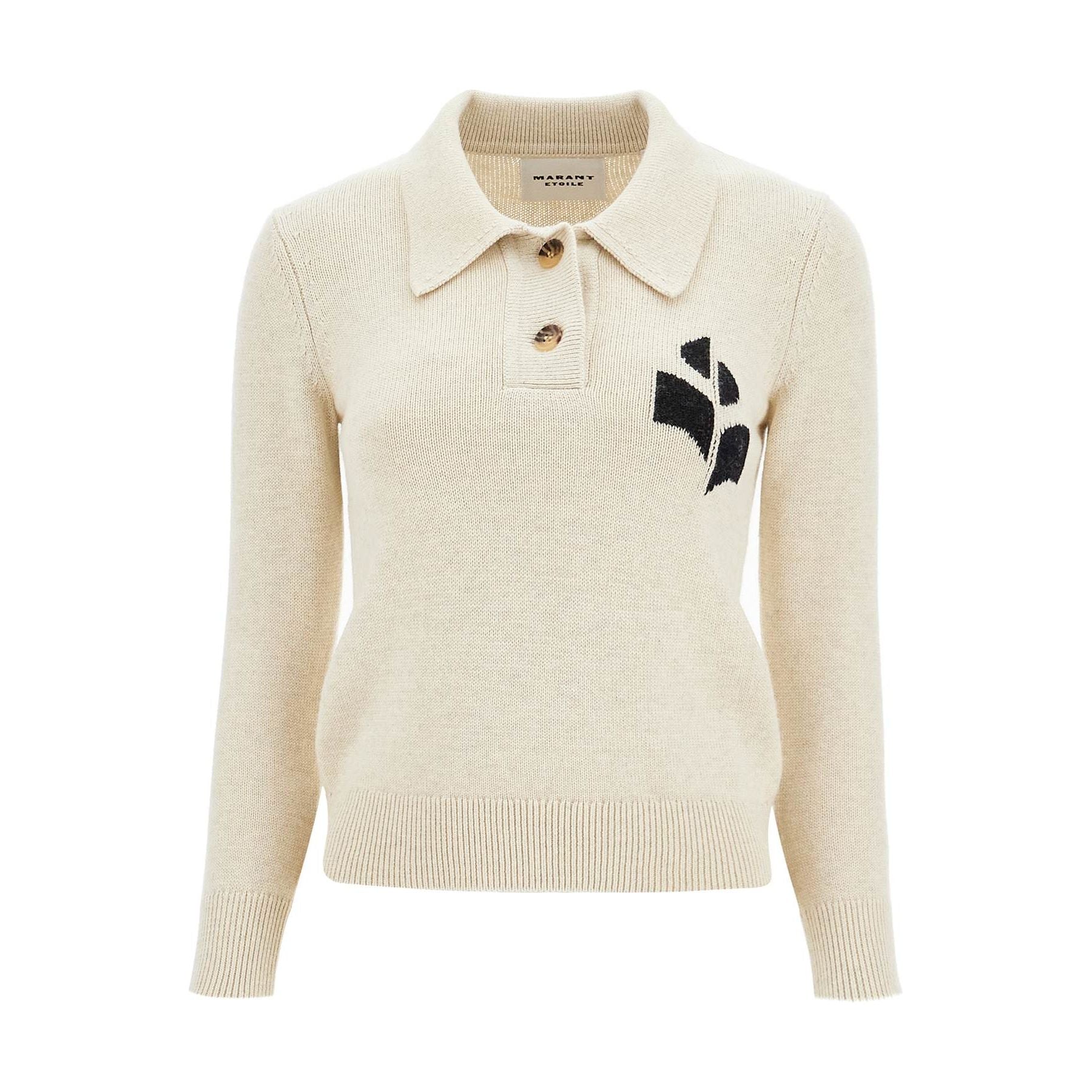 Cotton And Wool Nola Polo Pullover