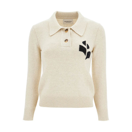 Cotton And Wool Nola Polo Pullover